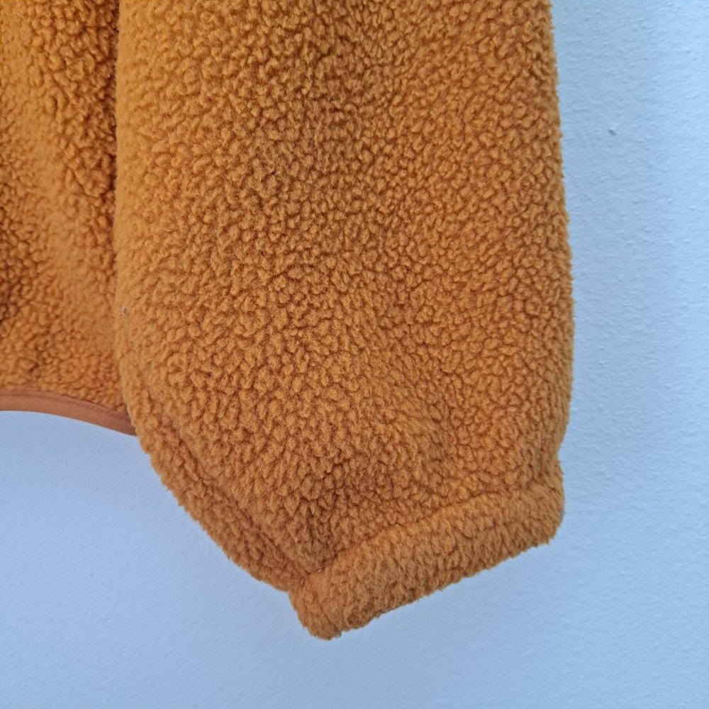 Free People Mustard Yellow Sherpa Jacket - Picture 11 of 15